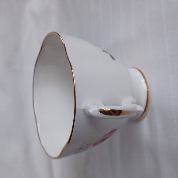 Vintage Royal Stuart Spencer Stevenson England Bone China Cup & Saucer - Picture 5 of 12